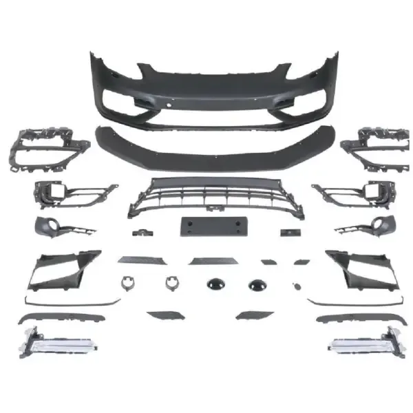 Upgrade Facelift Bumper Bodykit Conver To 971.1 2017-2020 Turbo CC-5607 Compatible With Porsche Panamera 971.1 2017-2020
