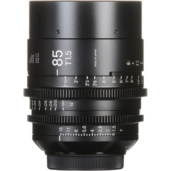 Sigma 85mm T1.5 FF High-Speed Prime (EF Mount, Feet)