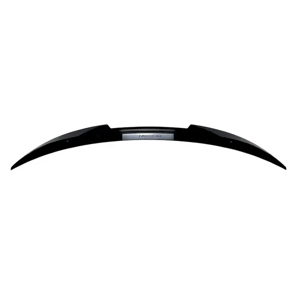 Rear Roof Wing Lip Trunk Boot Spoiler M4 Style Glossy Black Zst-742 Gb Bm-038 CC-6054-8 Compatible With BMW 5 Series F10 2010-2017