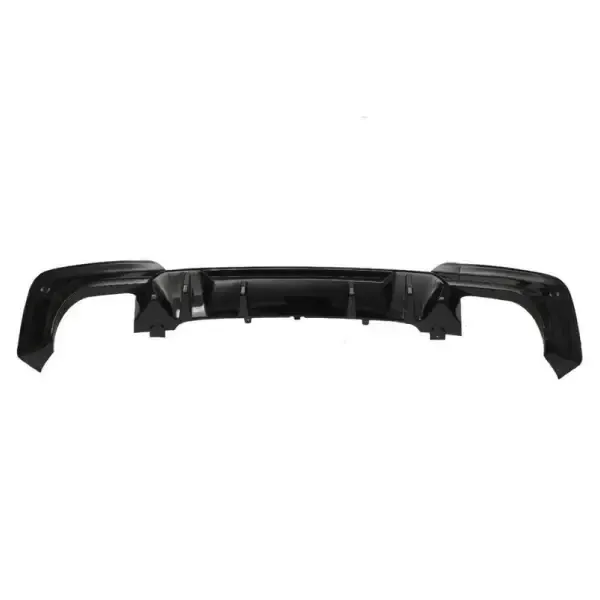 Rear Bumper After Lip Diffuser Racing Style Glossy Black CC-3174 Compatible With Bmw X3 G01 2018-2021