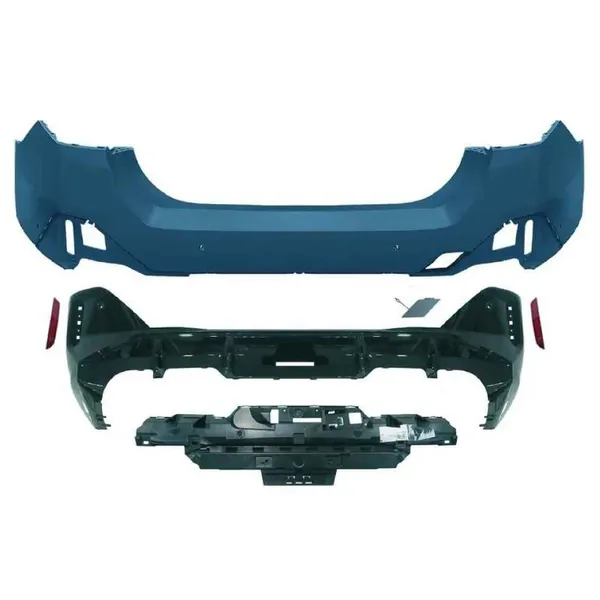 Rear Bumper Upgrade Convert To M Sport Mt M Tech Bodykit Bumper G60/68-002 Gc CC-9193 Compatible With Bmw 5 Series G60 G68 2024+