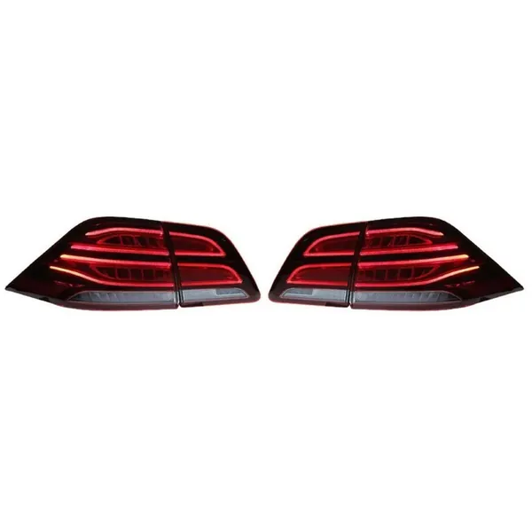 Upgraded Tail Light Lamp Xenon Taillight Retrofit Upgrade Modified Led Drl Hid W166-012 Gle Gc CC-9614 Compatible With Mercedes Benz Gle W166 2016-2019