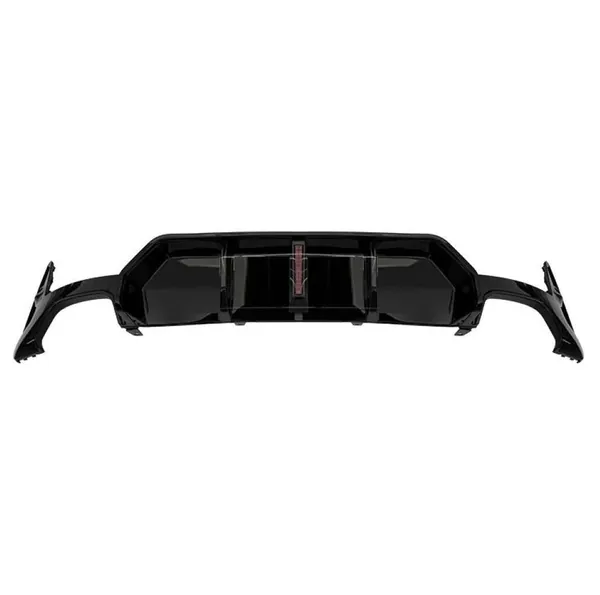 Rear Bumper After Lip Splitter Skirts Diffuser F1 Style Led Light Ar-bm-0259 Glossy Black CC-8271 Compatible With Bmw 3 Series G20 Lci 2023+
