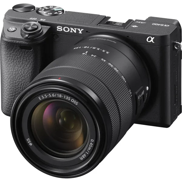 Sony a6400 Mirrorless Camera with 18-135mm f/3.5-5.6 Lens