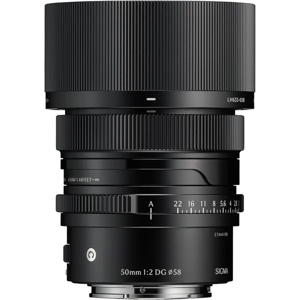 Sigma 50mm f/2 DG Contemporary Lens (Sony E, Black)