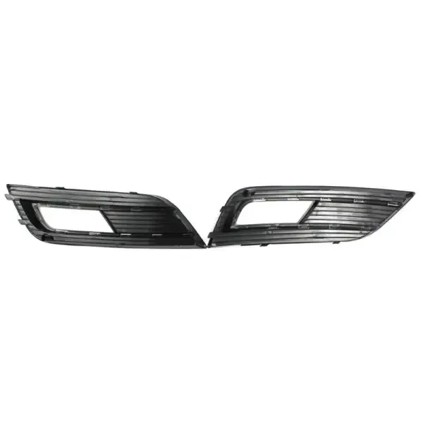 Bumper Fog Lamp Grill Frame Cover CC-3261 Compatible With Audi A4 2013-2016 B8