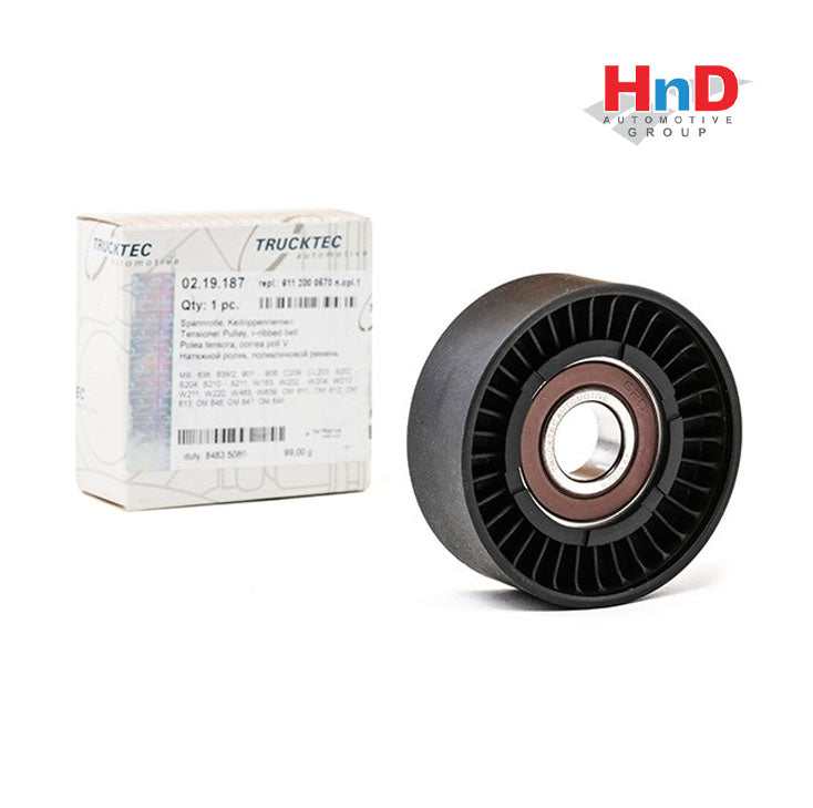 TRUCKTEC AUTOMOTIVE 02.19.187 Tensioner pulley For MERCEDES-BENZ W463 W901, W902 6112000570