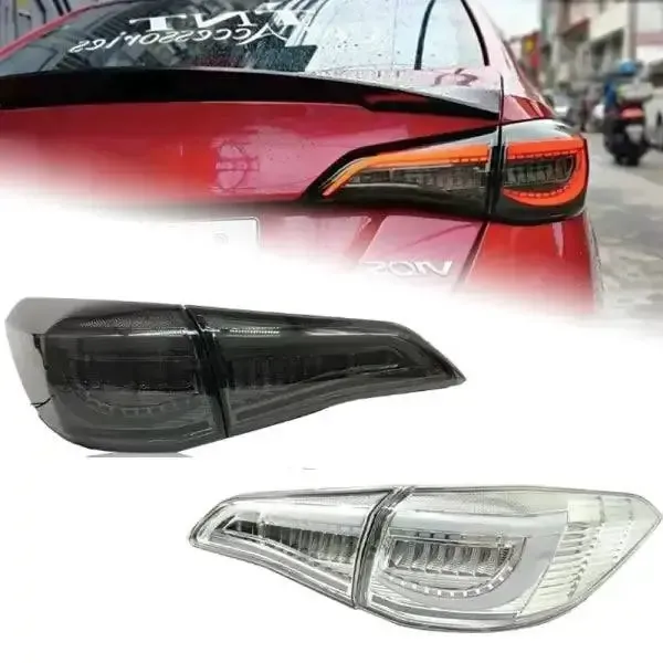 LED Tail Light Rear Lamp DRL Signal Compatible With Toyota Vios 2018-2023