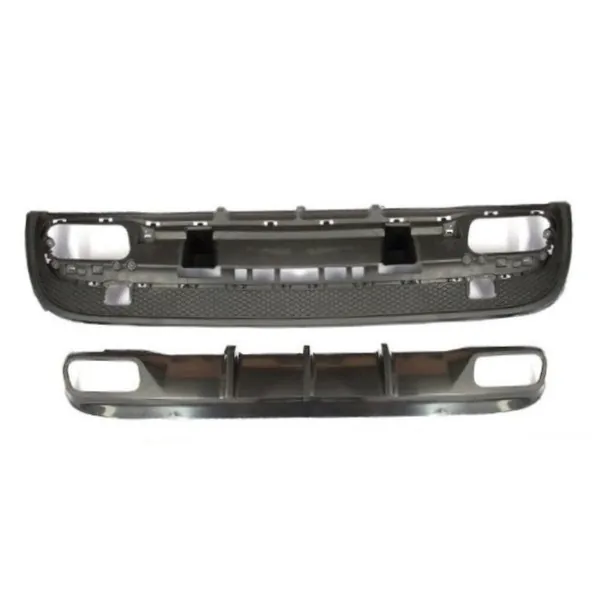 Upgrade Facelift Convert To Gla45 Amg Rear After Lip Diffuser CC-9670 Compatible With Mercedes Benz Gla W156 X156 2014-2019