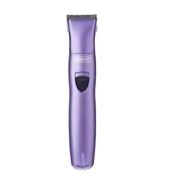 Wahl Pure Confidence Lady Trimmer Rechargeable, Personal Grooming Kit for Ladies, 3 Attachment Heads (Trimmer, Detail Trimmer & Rotary Shaver) - 2 Guide Combs, Up to 60 Minutes Runtime Purple 9865-127
