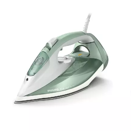 Philips Steam Iron HV 2600W 300ml , 220g Steam Boost, Quick Calc Release and SteamGlide Plus Soleplate, 7000 Series Green DST7012