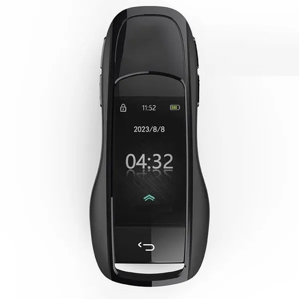 Lcd Led Smart Keyless Key Mh09 Black CC-9364 Compatible With Audi Bmw Mercedes Jaguar Range Rover Porsche Volkswagen Skoda Volvo Nissan Jeep Maruti Toyota Hyndai Bentley Ferrari Lamborghini Mini Coope