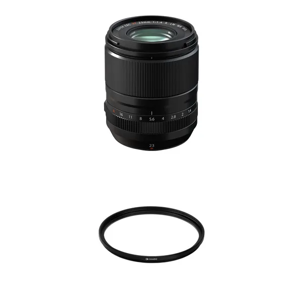 FUJIFILM XF 23mm f/1.4 R LM WR Lens with UV Filter