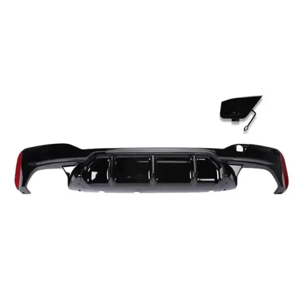 Rear Bumper Lip Rear Diffuser M5 M Sports M Performance M Sports M5cs After Lip M5 CC-3027 Compatible With BMW 5 Series G30 LCI 2021+
