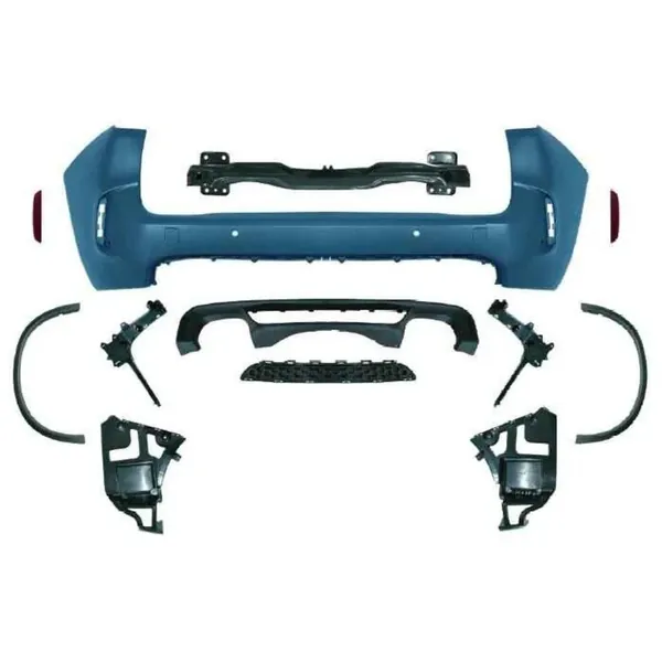 Rear Bumper Upgrade Convert To M Sport Mp M Performance M Sport X5m Bodykit Wheel Arch F15-005 Gc CC-9340 Compatible With Bmw X5 F15 2014-2019