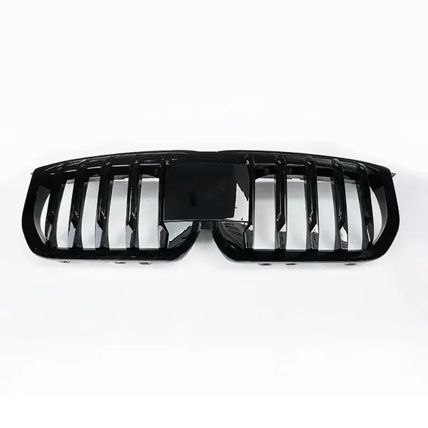 Front Bumper Show Grill Glossy Black CC-9077 Compatible With Bmw X1 U11 2023+