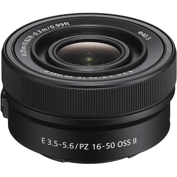 Sony E PZ 16-50mm f/3.5-5.6 OSS II Lens (Sony E, Black)