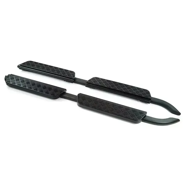 Non-slip Fixed Side Step Running Board Chequer Plate Style 2 Door CC-7003 Compatible With Range Land Rover Defender 110 L663 Lr129997 2020+