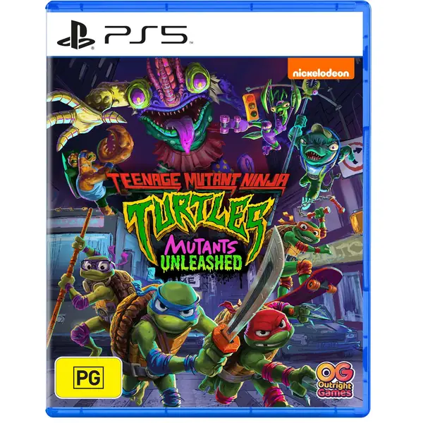 Teenage Mutant Ninja Turtles: Mutants Unleashed PS5 Game