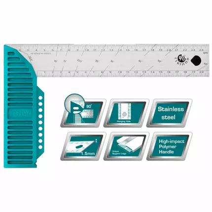 Total Angle Square / Try Square TMT61126