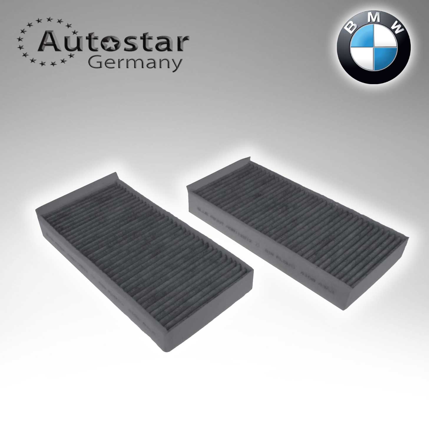 Autostar Germany Cabin Filter (2 Pcs Set) For BMW F45, F46 64116823725