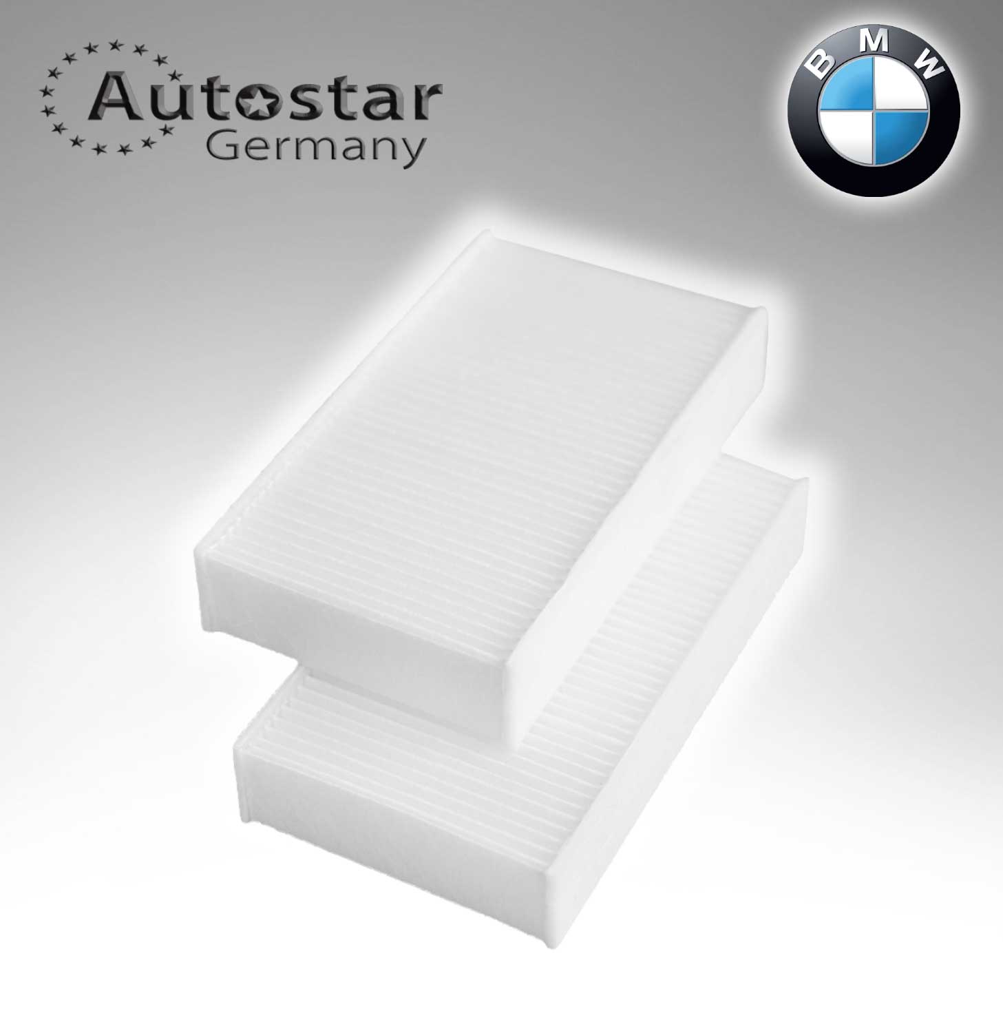 BMW CABIN FILTER F25, F26 (2PCS/SET) 64119237159