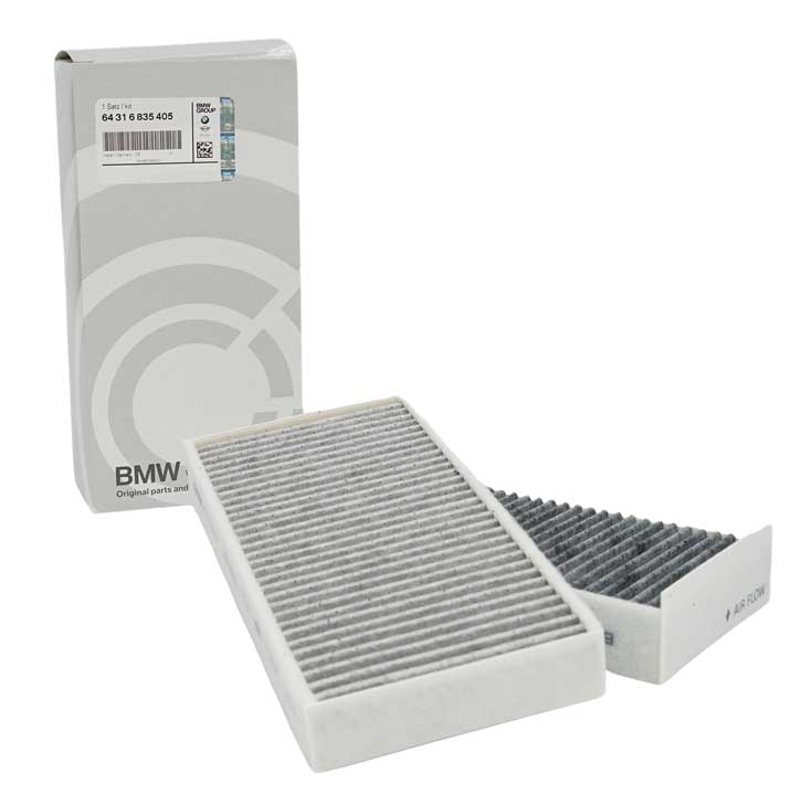 BMW Genuine CABIN AIR FILTER 64316835405