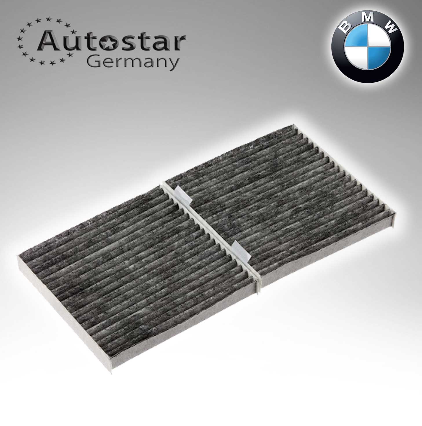 BMW CABIN FILTER F25, F26 (2PC/SET) ACTIVE CARBON 64319237157