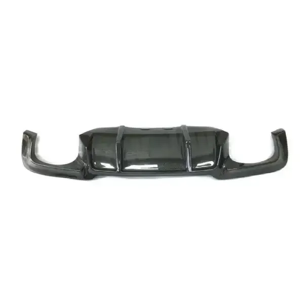 M Sports Rear Bumper Diffuser After Lip Carbon Fiber Look AR-BMW-077 CC-3633 Compatible With BMW 5 Series F10 2010-2017