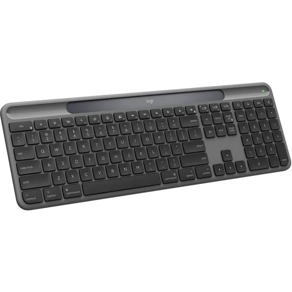 Logitech Signature Slim Solar+ Wireless Keyboard K980 for Mac (Graphite)