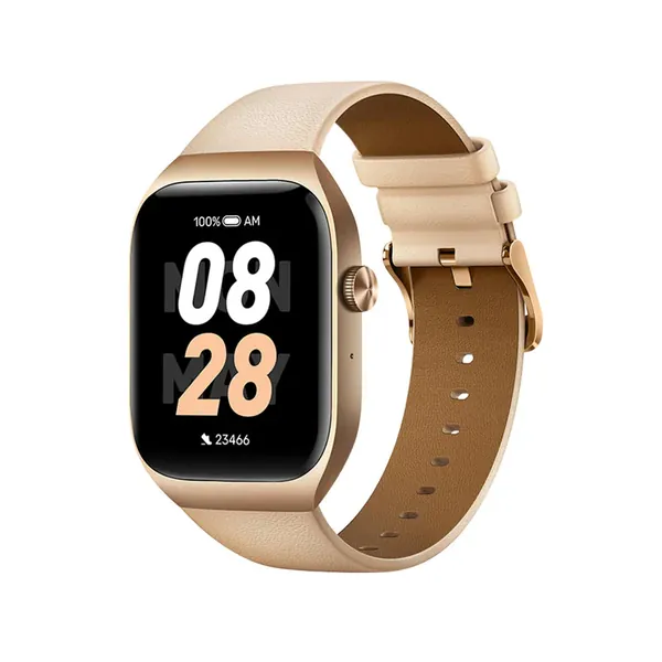 Mibro Smart Watch T2 - 1.75 Inch Amoled - Light gold