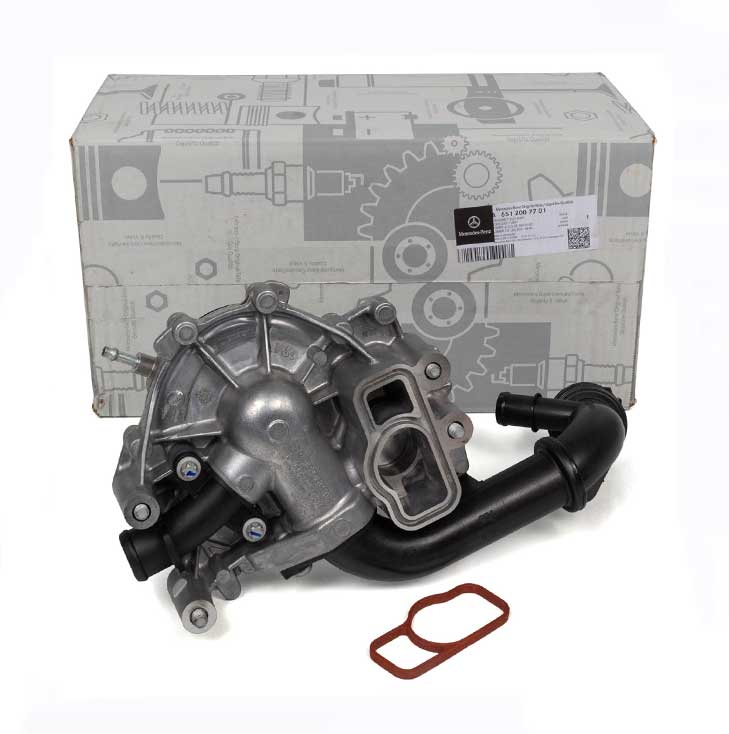 Mercedes Benz Genuine COOLANT PUMP W204 W212 W221 C218 R172 W447 651200770180