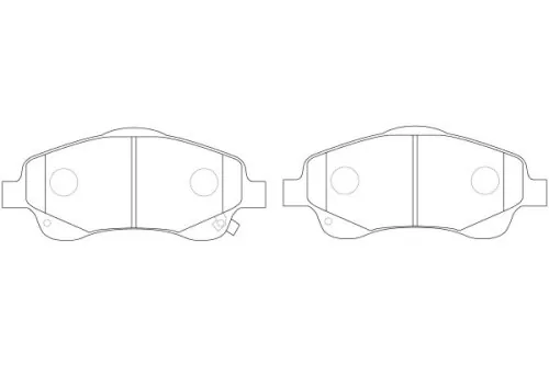 Toyota Avensis, Caldina Front Brake Pads