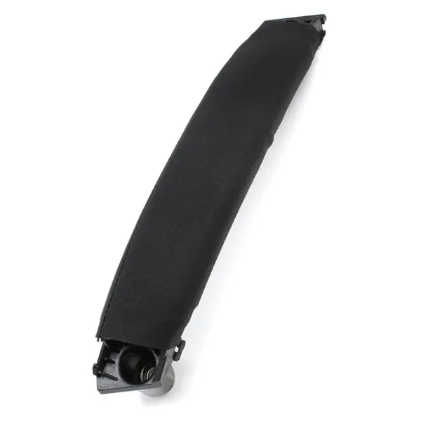 Car Interior Door Leather Pull Handle Matt Black Left Lr076161 CC-6421 Compatible With Land Range Rover Discovery Sport 2015-2019