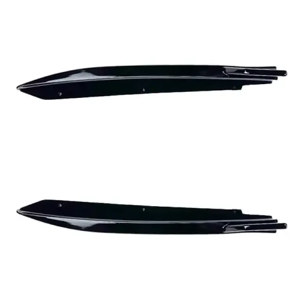 M Sports M5 M Tech M Sports Rear Bumper Lip Splitter Skirts Flag Zst-384 Gb Glossy Black CC-4029 Compatible With BMW 5 Series G30 2017-2024