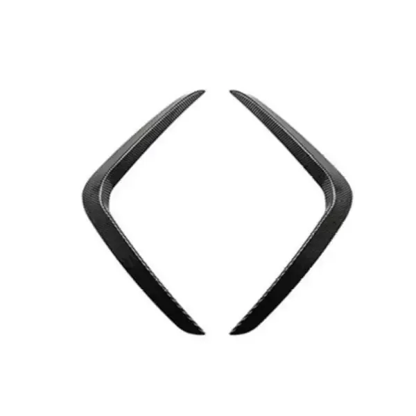 M Tech M Sports M Performance Front Bumper Lip Splitter Skirts Flag Spoiler Zst-419 Cf Carbon Fiber Look CC-4053 Compatible With Bmw X3 G01 X4 G02 Lci 2021+