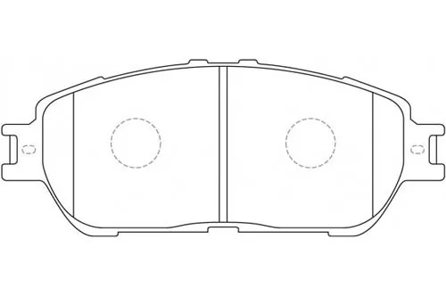Toyota Alphard, Caldina, Sienna Front Brake Pads