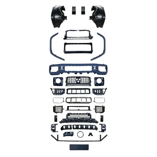 Upgrade Facelift Convert To 2025 G63 W465 Amg G63 Bodykit Bumper CC-6038 Compatible With Mercedes Benz G Class G Wagon W465 2024