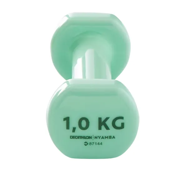 Fitness 1 Kg Dumbbells Twin-Pack - Green