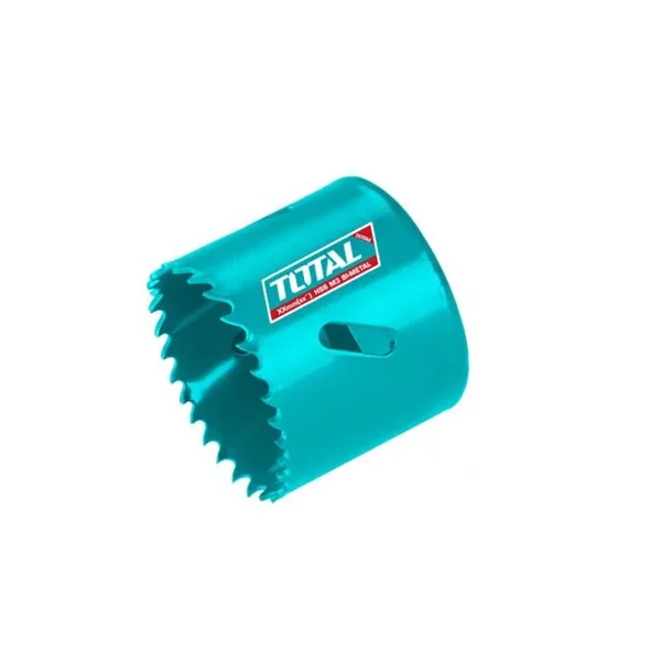 Total HSS M3 Bi-Metal Hole Saw 144mm Veriable Teeth 4/6 TAC4111412