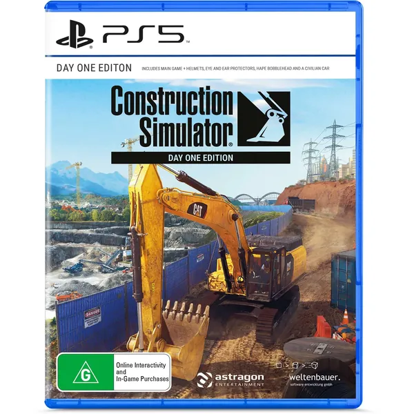 Construction Simulator Day One Edition PS5 Game