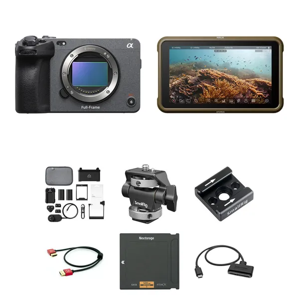 Sony FX3 Full-Frame Cinema Camera Raw Recording Kit