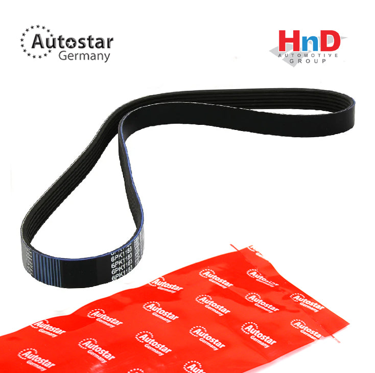 Autostar Germany Serpentine belt MERCEDES-BENZ C-Class Saloon (W202) 6PK1873