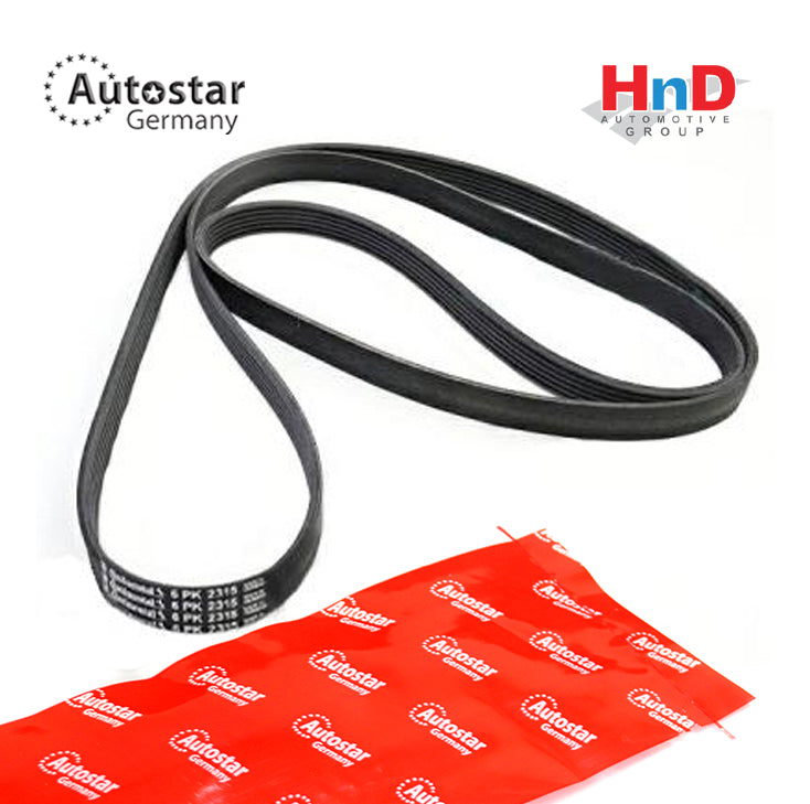 Autostar Germany V RIBBED BELT MERCEDES-BENZ W124 Coupe (C124) 6PK2352