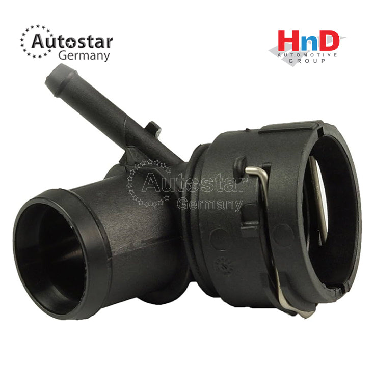 Autostar Germany (AST-5415086) UPPER RADIATOR COOLANT FLANGE For AUDI 8P1 8PA 2KB 2KJ 2CB 2CJ 6Q0122291E