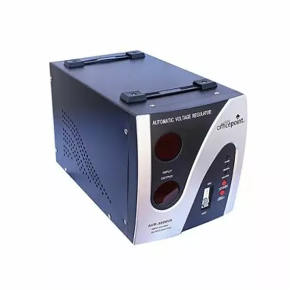 Office Point Automatic Voltage Regulator 230V, With a Power Capacity of 1.0kWatts/2.0kVA, AVR-2000VA