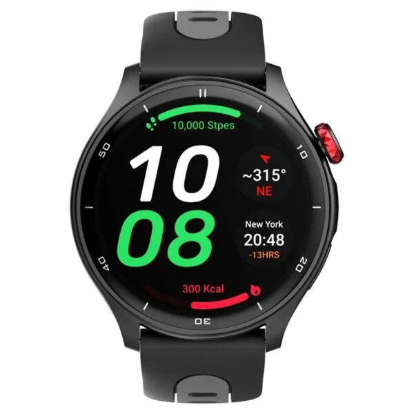 Titan Celestor GPS Smartwatch, 1.43"AMOLED Display, Black Eclipse