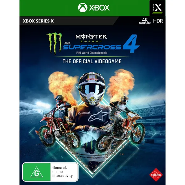 Monster Energy Supercross - The Official Videogame 4 Xbox Series X Game