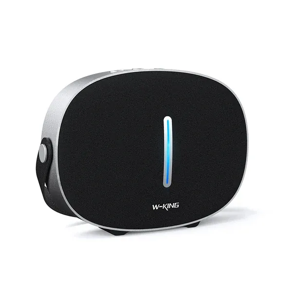 W-KING T8 II Portable Bluetooth Speaker with Deep Bass (Black)