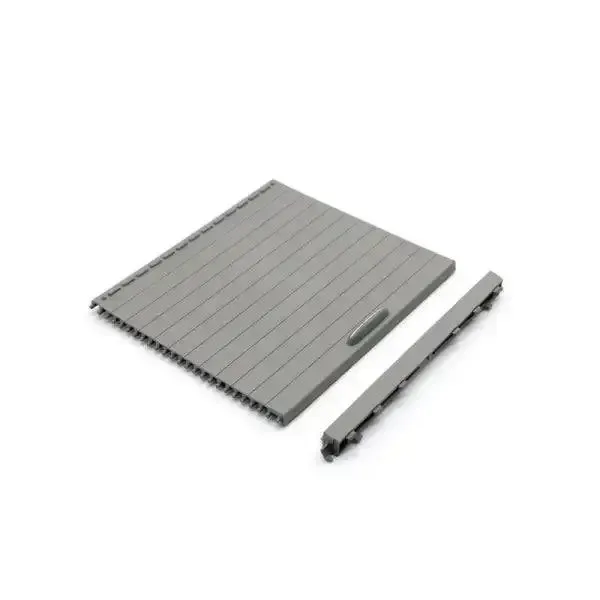 Center Console Shutters Drink Cup Holder Slide Roller Blind Cover 16668038147e94 Gray CC-2944 Compatible With Mercedes Ml Gl Gle Gls W166 2012-2019